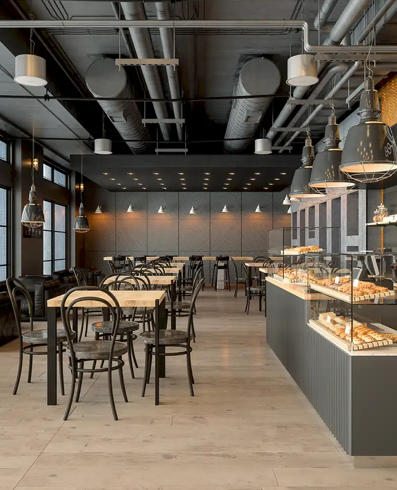 CAFE/ Restaurant, Airconditioning and Ventilation Design