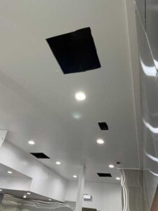 Rococo Italian Restaurant - Design for commercial kitchen exhaust and makeup air for the kitchen