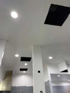 Rococo Italian Restaurant - Design for commercial kitchen exhaust and makeup air for the kitchen